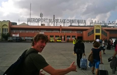 CycleCantabrai arriving in Menara airport
