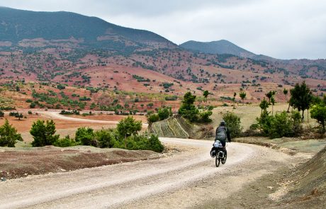A road to berebers mountains