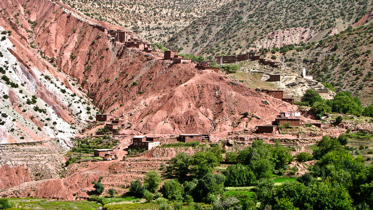 Village of Atlas mountains